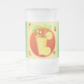 Cold Juice Beverage Green Frosted Mok (Center)