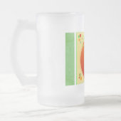 Cold Juice Beverage Green Frosted Mok (Links)