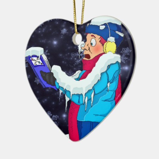 Cold KerstCaroler Ornament (Links)
