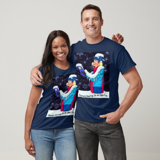 Cold KerstCaroler T-shirt (Unisex)