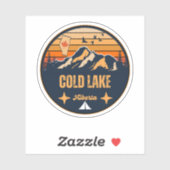 Cold Lake, Alberta Sticker (Vel)