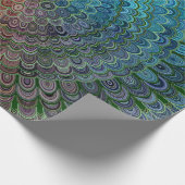 Cold Metal Flower Mandala Cadeaupapier (Hoek)