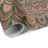 Cold Metal Flower Mandala Cadeaupapier (Rol Hoek)