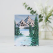 Cold Mountain Briefkaart (Staand voorkant)