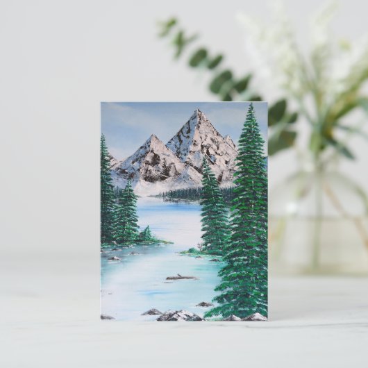 Cold Mountain Briefkaart (Staand voorkant)