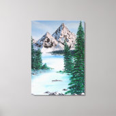 Cold Mountain Canvas Afdruk (Voorkant)