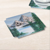Cold Mountain Kartonnen Onderzetters (Gekanteld)