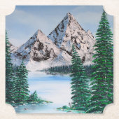 Cold Mountain Kartonnen Onderzetters (Voorkant)