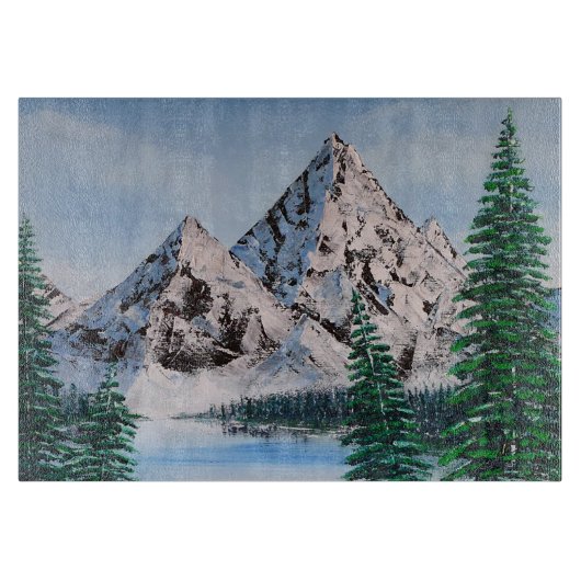Cold Mountain Snijplank (Voorkant)