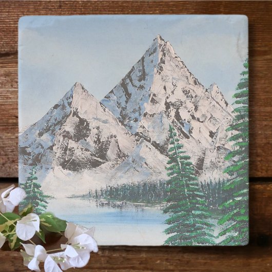 Cold Mountain Stenen Onderzetter