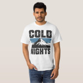 Cold Nights Christmas Tee T-shirt (Voorkant volledig)