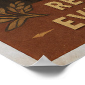 Cold One - Bierliefhebber kunst Poster (Hoek)