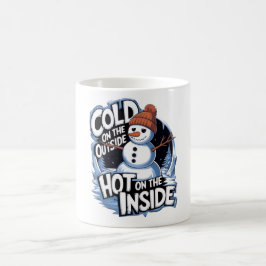 Cold Outside Hot Inside Mug Koffiemok