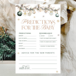 Cold Outside Polar Beer voorspellingen voor Baby K