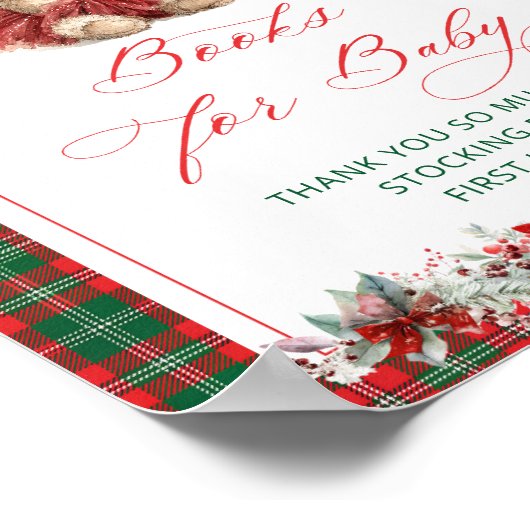 Cold Outside Teddy Bear Boeken voor Baby Baby show Poster (Hoek)