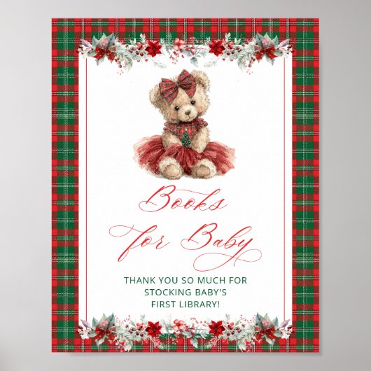 Cold Outside Teddy Bear Boeken voor Baby Baby show Poster (Voorkant)