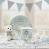 Cold Outside Winter Gender Neutral Baby Shower Papieren Bekers