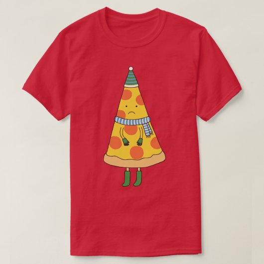 Cold Pizza T-shirt (Design voorkant)