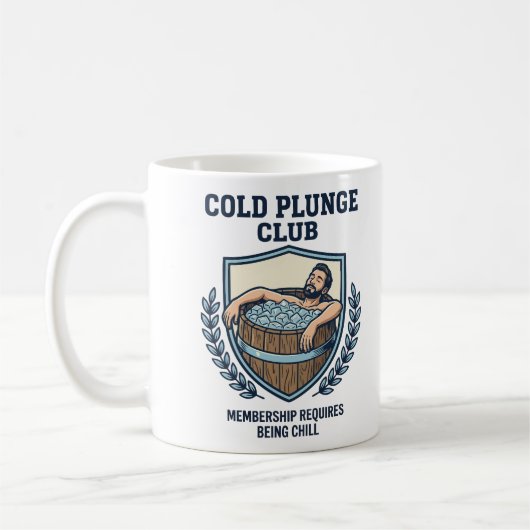 Cold Plunge Club Koffiemok (Links)