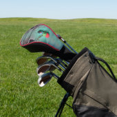 Cold Rigid Snowman Icedragon Golfheadcover (Insitu)