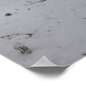 Cold Snowy Winter Day Poster (Hoek)