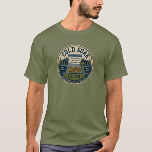 Cold Soak Club grappig T-shirt (Voorkant)