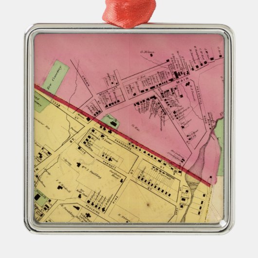 Cold Spring, Nelsonville Metalen Ornament (Voorkant)