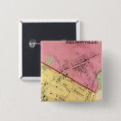 Cold Spring, Nelsonville Vierkante Button 5,1 Cm (Voorkant /achterkant)