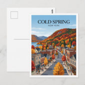 Cold Spring New York Briefkaart (Voorkant / Achterkant)
