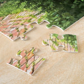 Cold Spring NY - Buiten dineren op de patio Legpuzzel (Zijkant)