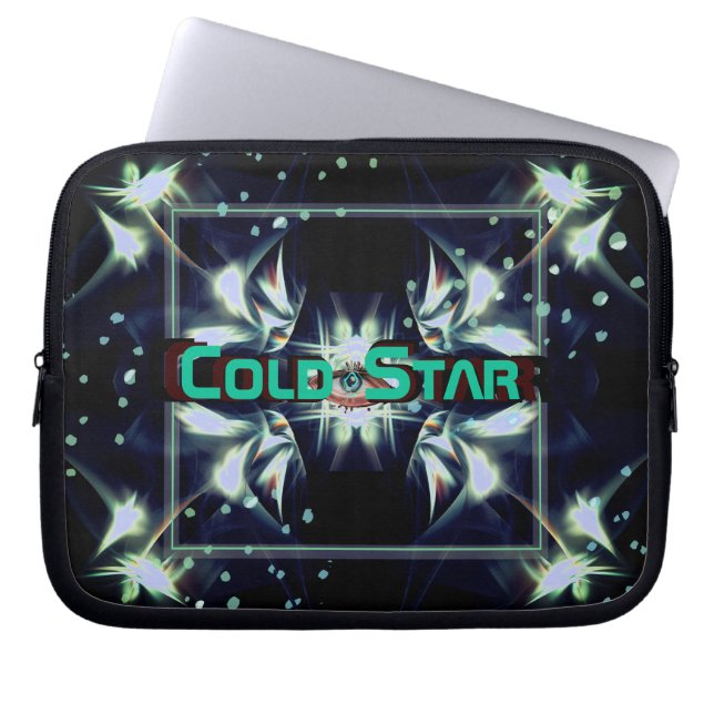 Cold Star space eye mysterie Laptop Sleeve (Voorkant)