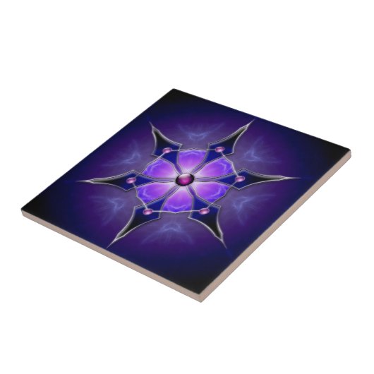 Cold Starlight Decorative Tile Tegeltje (Zijkant)