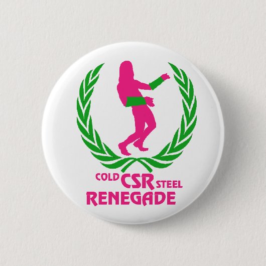 Cold Steel Renegade Ronde Button 5,7 Cm (Voorkant)