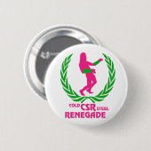 Cold Steel Renegade Ronde Button 5,7 Cm (Voorkant /achterkant)