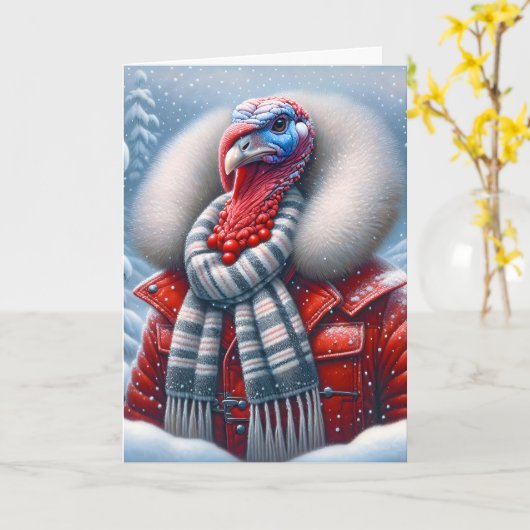 Cold Turkey Verjaardag Kaart (Gele Bloem)