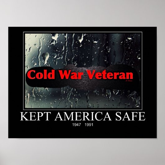 Cold War Veteran Poster (Voorkant)