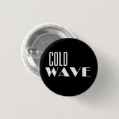 Cold Wave Button (Voorkant /achterkant)