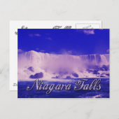 Cold Winter Mist bij Niagara Herfsten Briefkaart (Voorkant / Achterkant)