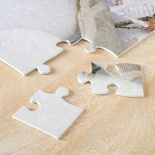 Cold Winter Snowman Legpuzzel (Zijkant)