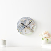 Cold Winter Snowman Ronde Klok (Huis)