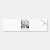 Cold Winter Woodland Bumpersticker (Voorkant)