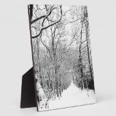 Cold Winter Woodland Fotoplaat (Zijkant)