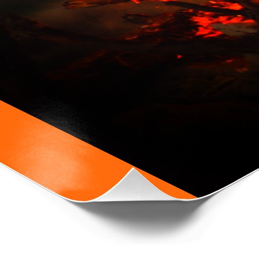 "Cold Within Poem" door James P. Kinney Perfect Poster (Hoek)