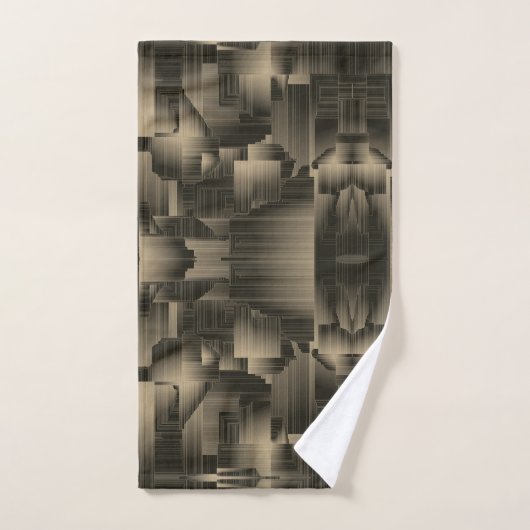 Colden Halls Art Deco Bad Handdoek (Handdoek)