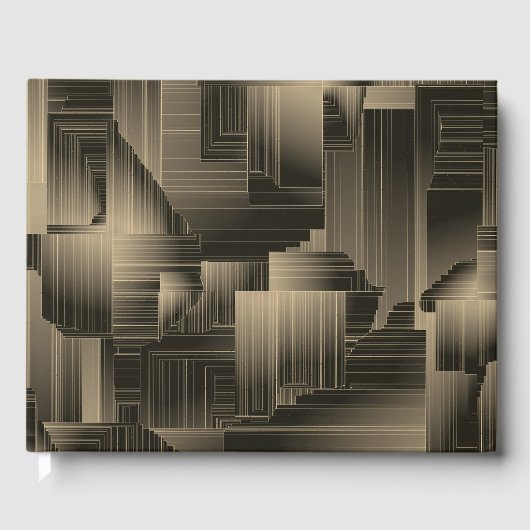 Colden Halls Art Deco Gastenboek (Voorkant)