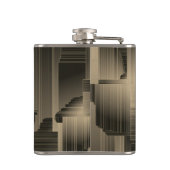 Colden Halls Art Deco Heupfles (Achterkant)