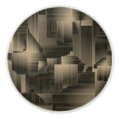 Colden Halls Art Deco Keramische Knop (Voorkant)