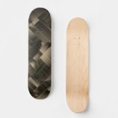 Colden Halls Art Deco Persoonlijk Skateboard (Voorkant)