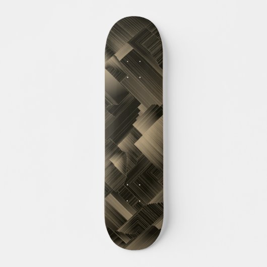 Colden Halls Art Deco Persoonlijk Skateboard (Voorkant)