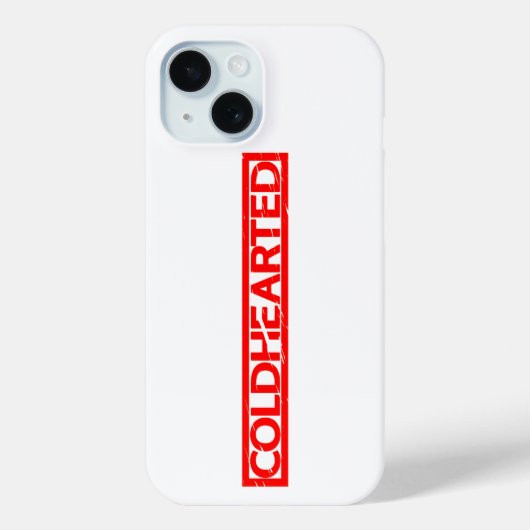 Coldhearings Stamp Case-Mate iPhone Case (Achterkant)